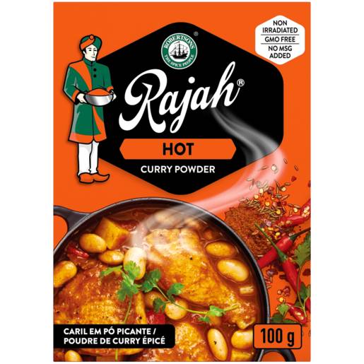 Robertsons Rajah Hot Curry Powder 100g